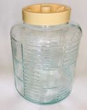 Бутыль из стекла 15л с гидрозатвором